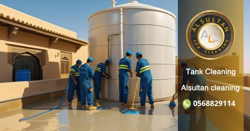 water tank cleaning