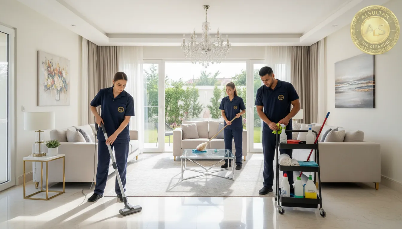 villa cleaning in ajman