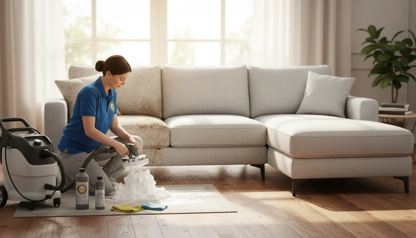 sofa cleaning