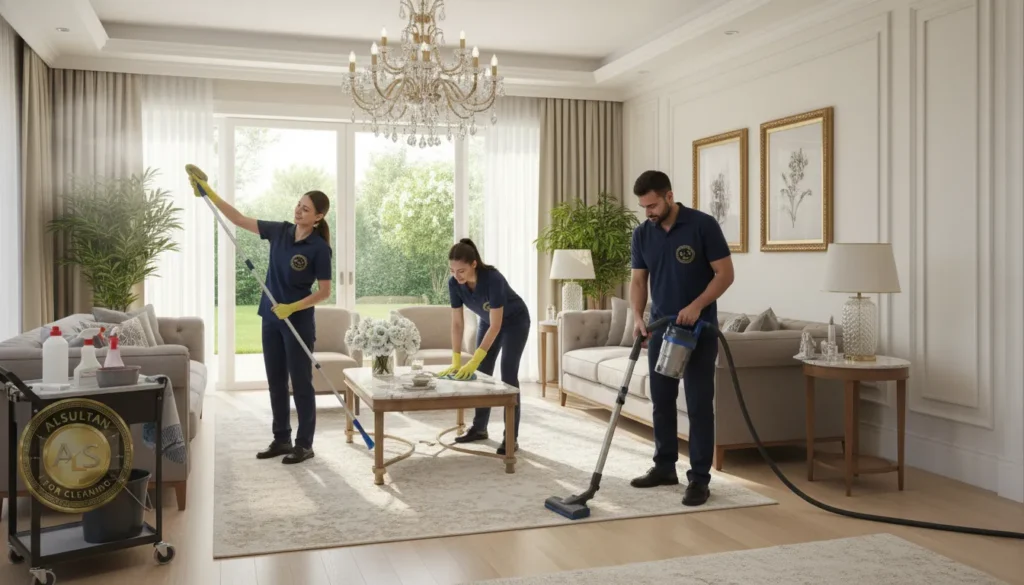 villa cleaning in ajman