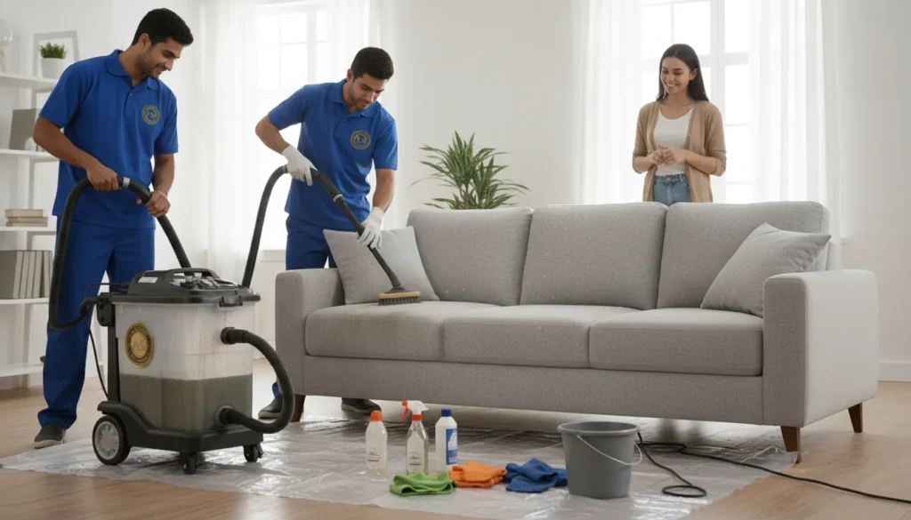 Sofa Cleaning in Abu Dhabi