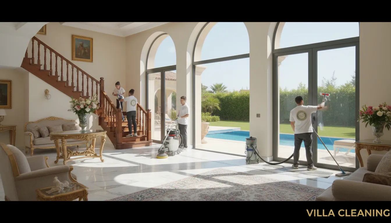 تنظيف فلل في الشارقة