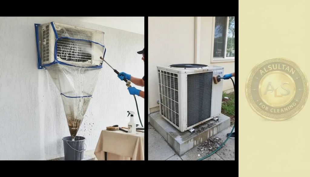 air conditioner cleaning in sharjah