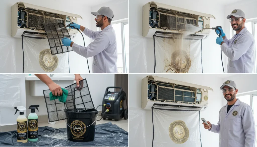 air conditioner cleaning in abu dhabi