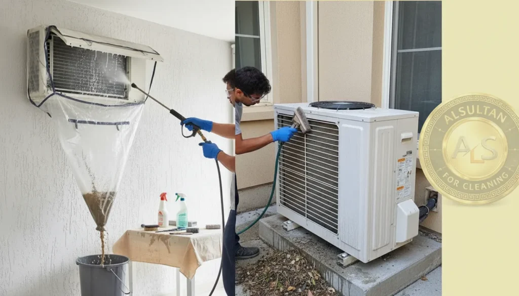 air conditioner cleaning in sharjah